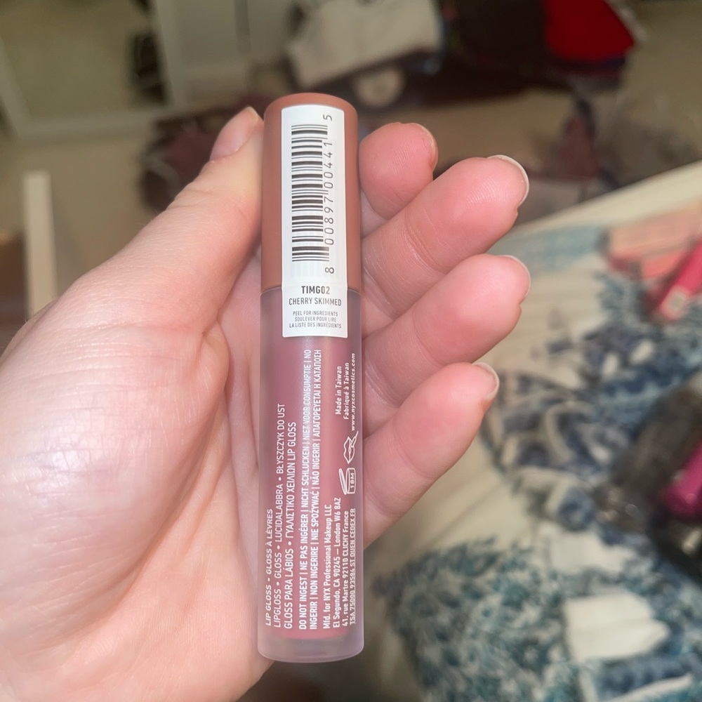This is Milky Lip Gloss- Cherry Skimmed - Picture 3 of 4